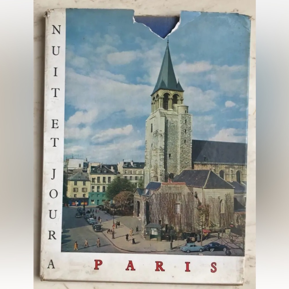 Vintage Book  NUIT  ET  JOUR A PARIS Henry Muller  Illustrations/Culture